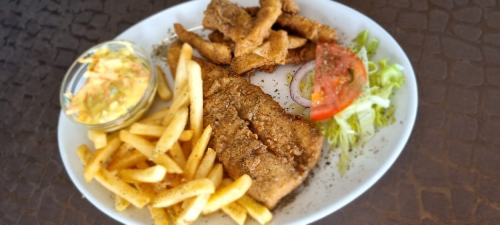 Hake and Calamari Combo